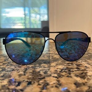 Oakley Black Disclosure Aviators